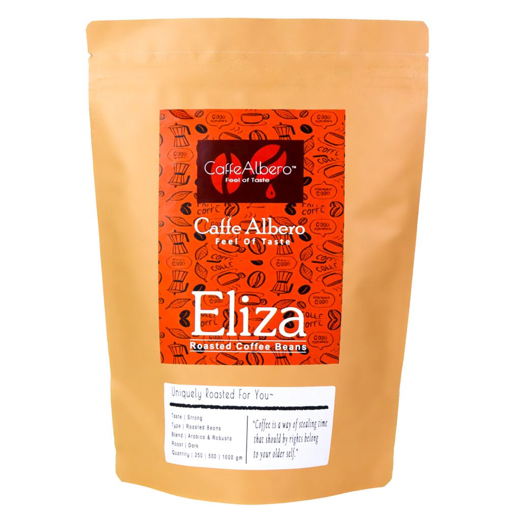 caffe albero eliza 500gm 1kg roasted coffee beans