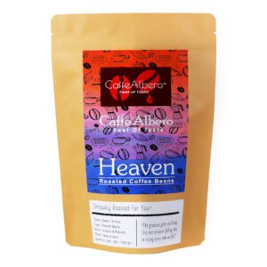 best caffe albero heaven roasted coffee beans in 500gm packet