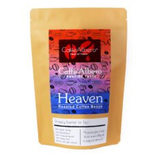 Front caffe albero heaven blend of roasted coffee beans best