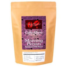 front caffe albero morning brown roasted coffee beans 500gm