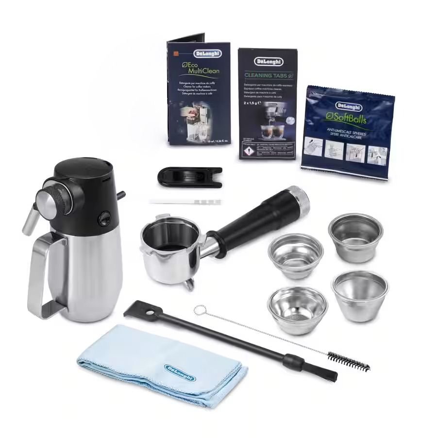 DeLonghi La Specialista Maestro Included Accessories & Cleaning Kit
