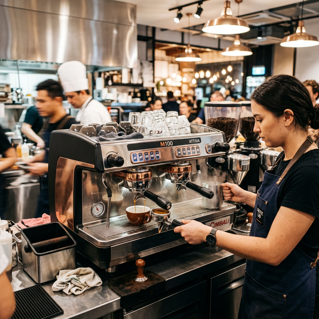 Coffee Machines and Fresh Roasted Beans